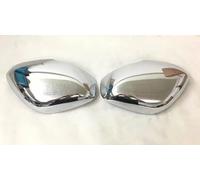 Momoap/New 2pcs Chrome Car Rearview Mirror Cover Trim Mirror Decorative Emblems Compatible for Nissan Armada 2017-2024