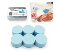MOMODA Sous Vide Magnet Clips - Ensure Perfectly Cooked Meals with These Food Grade Silicone-Coated Sous Vide Magnets! Keep Bags Submerged & Prevent Floating - Pack of 12