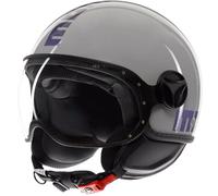 Momodesign FGTR Classic Flip, open face helmet L Grey/Purple/Blue