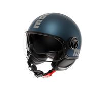 MOMO FGTR Evo Mono S26 Jet Helmet, blue matt, size XS (53/54)
