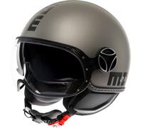 Momodesign FGTR Evo Mono S26, open face helmet XS Matt Grey/Black
