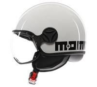MOMO FGTR Classic Mono Jet Helmet, white, size S for Men