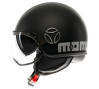 MOMODESIGN Momo Design FGTR Evo Jet Helmet unisex Matt/Black/Silver, 59