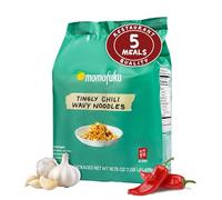 Momofuku Tingly Chili Ramen Noodles by David Chang, 5 Count (Pack of 1) Air-Dried Vegan Instant Noodles with 11g of Plant Based Protein