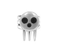 momogut Anime Rings Death the Kid Skull - themed Simple Stylish Adjustable Ring All - match Essential for Daily Wear