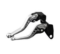 MOMOHCHGBT Adjustable CNC Brake Lever for BMW for R1200GS LC/for ADV R1200R for R1200RS R 1200R 1200RS Motorcycle Adjustable Short Brake Clutch Lever Motorbike Parts(Short Silver)