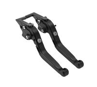 MOMOHCHGBT Adjustable CNC Brake Lever for XP530 TMAX 530 2012 2013 2014 2015 2016 2017 2018 2019 Motorcycle Extendable Folding Brake Levers Handles Motorbike Parts(Black)