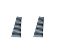 MOMOHCHGBT Air Filter Element For A4 B8 For Q5 8R For A5 8T 8F S5 8KD819439 8KD819441 External Cabin Grille Air Conditioning Filter Parts(2 PCS Air Filter)