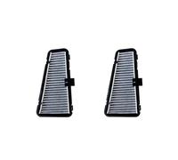 MOMOHCHGBT Air Filter Element For A4 B8 For Q5 8R For A5 8T 8F S5 8KD819439 8KD819441 External Cabin Grille Air Conditioning Filter Parts(2 PCS Filter Grid)