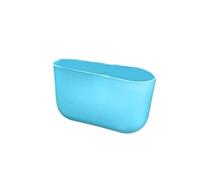 MOMOHCHGBT Car Bin Car For Mini Trash Can Universal Small Rubbish Back Seat Garbage Bin Organizer For Phone Drink Card Storage Box Vehicle Trash Cans(Blue)