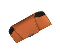 MOMOHCHGBT Car Sunglasses Holder Car Sun Visor Glasses Storage Case Magnetic Sunglasses Holder Portable Clip Auto Accessories(Orange 1pc)