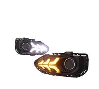 MOMOHCHGBT Front Lights For Fit For GK5 2018-2020 Front Bumper Upgrade LED Dynamic Flashing Daytime Running Light Car Light Assembly Tool LED Headlights(Type B)