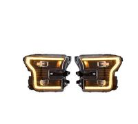 MOMOHCHGBT Front Lights For Raptor For F150 2015-2017 Upgraded Car Front Lamps LED Auto Headlights Assembly Dynamic 2 Projector Lens LED Headlights