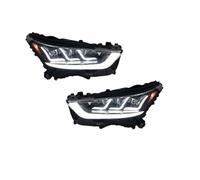 MOMOHCHGBT Front Lights For Toyota For Highlander 2022-2023 Car Front Lamps Upgrade LED Projector Three Lens Dynamic Light LED Headlights(For top end)