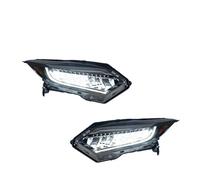 MOMOHCHGBT Front Lights For Vezel For Hr-V For Xr-V 2015-2018 Auto Headlights Car Front Lamps Assembly Upgrade Led Angel Wings For Style Headlight Accessories LED Headlights