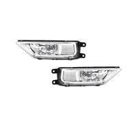 MOMOHCHGBT Halogen Fog Lamp For VW For Tiguan 2017 2018 2019 2020 2021 Left Right Car Front Bumper Fog Light Assembly Fog Lamp With Halogen Bulbs(1 Pair)