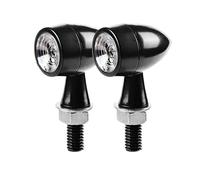 MOMOHCHGBT Motorcycle Brake Tail Light Motorcycle LED For Mini Turn Signal Amber Front Rear White 3 Wire DRL Red Brake Lamp Waterproof(Amber White-Clear)