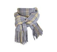 Momolaa Classic Scarf Women,Super Soft Womens Mens Classic Wrap Scarf Cashmere Feel Check Tassel Scarves Plaid Scarves