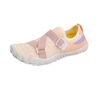 Momolaa Clearance UK 5 Barefoot Water Shoes Womens Mens Buckle Quick Dry Beach Swim Aqua Sea Wet Shoes Pool Wetsuit Surf Paddle Board Shoe Sailing Rock Sand River Shoe Rose Gold Footwear
