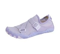 Momolaa Clearance UK 7.5 Barefoot Water Shoes Womens Mens Buckle Quick Dry Beach Swim Aqua Sea Wet Shoes Pool Wetsuit Surf Paddle Board Shoe Sailing Rock Sand River Shoe Purple Footwear
