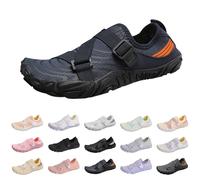 Momolaa Clearance UK 7.5 Barefoot Water Shoes Womens Mens Buckle Quick Dry Beach Swim Aqua Sea Wet Shoes Pool Wetsuit Surf Paddle Board Shoe Sailing Rock Sand River Shoe Dark Blue Footwear