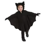 Momolaa Kids Unisex Vampire Bat Hooded Onesie Jumpsuit Zip up Bat Wings Clothes