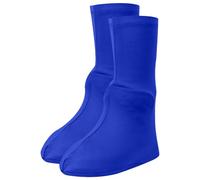 Momolaa Reusable Waterproof Shoe Boots Covers for Kids Adult - Anti-Slip Slip-On High Top Snow Boots Galoshes Overshoes Boot Protectors for Cycling, Hiking & Snow, Rain & Mud M Ladies Blue Footwear
