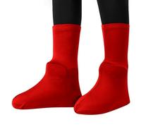 Momolaa Reusable Waterproof Shoe Boots Covers for Kids Adult - Anti-Slip Slip-On High Top Snow Boots Galoshes Overshoes Boot Protectors for Cycling, Hiking & Snow, Rain & Mud M Ladies Red Footwear