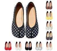 Momolaa Tabi Shoes Mules Flats for Women Ladies Faux Leather Split Toe Slip-On Slides Casual Closed Round Toe Retro Backless Shoes Slippers for Spring Summer Fall Footwear Gift