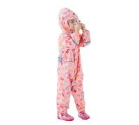 Momolaa Toddler Puddle Suit,Shell Suit Waterproof Overalls Boys Girls Muddy Suits All in One Rain Suits Hooded Raincoat Cartoon Romper Rainwear