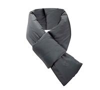 Momolaa Womens Down Scarf Winter Soft Warm Scarf Down fill Quilted Scarf Loophole Scarf Solid Color B One Size