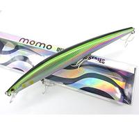 momolures - Shore Line Minnow 170F Double Wire Silent Weight Transfer System for Bass, Seabass, Salmon lure Fishing (LASER AYU)