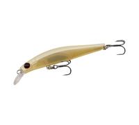 momolures - ULTIMA ARTIST SWIMMER 60mm 70mm 80mm 105mm Sinking Minnow for Bass, Seabass, Pike, Trout, Salmon lure fishing (70mm - PEARL WHITE)