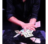 MOMOMAGE 1 Deck 52 Shades of Red V3 Magic Tricks Playing Card Change Magic Poker Close up Street Illusions Gimmicks Mentalism for Magicians