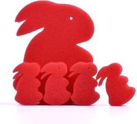 MOMOMAGE 1 Set Sponge Rabbits Magic Props Appearing/Vanishing Magic Tricks Close Up Illusion Gimmick Props Comedy
