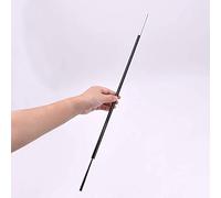 MOMOMAGE 10 Pcs Appearing Mini Wand Stick(Black, 50 cm Length) Magic Tricks Stage Magic Cane Appearing Disappearing Magic Gimmick Props