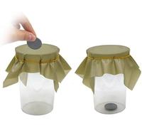MOMOMAGE 5 Pcs Coin Through A Sheet of Rubber Coin into Cup Comedy Magic Tricks Close up Magic Gimmick Props for Magicans