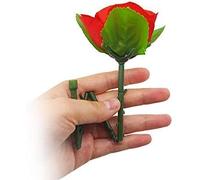 MOMOMAGE 5 Pcs/lot Folding Rose Appearing Rose Magic Tricks Silk to Flower Magic Magician Close up Street Gimmick Props Mentalism Funny