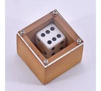 MOMOMAGE Badlands Bob (Wood) Magic Tricks Dot Number Change Dice Magic Props Funny Classic Toy Stage Illusion Magic Gimmick Mentalism Accessories