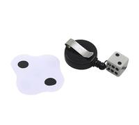 MOMOMAGE Beate a Dice Magic Tricks Close-up Magic Flattened Dice Magic Illusion Gimmick Props Accessories