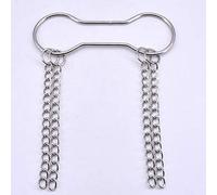 MOMOMAGE Chain Shackle Escape Handcuff Escape Silver Color Magic Tricks Stage Close-up Street Accessories Gimmick Comedy Mentalism