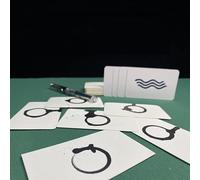 MOMOMAGE Ink Magic Gimmick Close up Magic Tricks Illusions Mentalism Prediction Electronic Magic Tools Magician Stage Props Fun