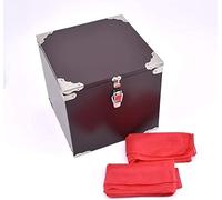 MOMOMAGE Light & Heavy Chest - MC Magic Tricks Wooden Box Magic for Professional Magician Stage Illusions Gimmick Props Comdy Funny