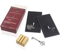 MOMOMAGE Magical Chain Magic Tricks Penetrate Magic Magician Close up Illusion Gimmick Props Mentalism Impossible Chain Through Solid Key