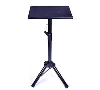 MOMOMAGE Metal Black Tripod Magic Table Magic Tricks Magician's Table Stage Close up Street Accessories Height Adjustable Easy to Carry