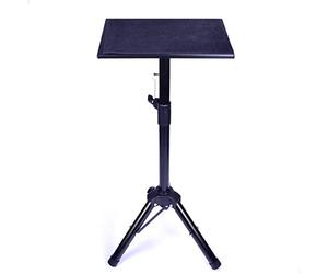 MOMOMAGE Metal Black Tripod Magic Table Magic Tricks Magician's Table Stage Close up Street Accessories Height Adjustable Easy to Carry