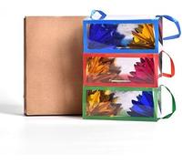 MOMOMAGE Mini Delux Magic Paper Bag Appearing Flower Box Magic Tricks Stage Street Comedy Magic Props Gimmick Mentalism