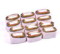 MOMOMAGE Mouth Coils Vomit Paper Magic Tricks (Multicolor, 1 Pack=12 Pcs) Accessories for Magicians Stage Close up Magic Illusion Props Gimmick Mentalism Funny