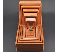 MOMOMAGE Nest of Boxes - Wooden Magic Tricks Vanished Object Appearing in the Box Magic Stage Illusion Gimmick Props Funny Mentalism