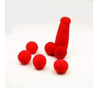 MOMOMAGE Sponge Brother Age 15+ + 4 Pcs Red Sponge Balls Magic Tricks for Magicians Street Close up Illusion Mentalism Gimmick Props…